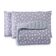 Kit Cobre Leito Colcha Polly Queen 3 Peças Malha 100% Algodão Estampa Bolinhas - Cinza