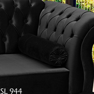 Recamier Diva Chaise Capitone 160 Cm Pes Mdf Gane Sl 944 Veludo Peer Sl 944