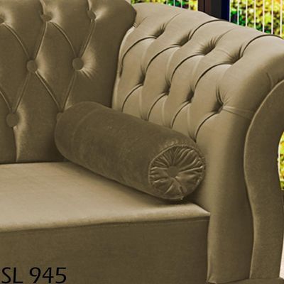 Recamier Diva Chaise Capitone 160 Cm Pes Mdf Gane Sl 945 Veludo Peer Sl 945