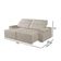 Sofá 5 Lugares Retrátil E Reclinável Martins M-182 Veludo Creme