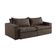 Sofá Cama 4 Lugares Retrátil Reclinável M-184 Veludo Martins Marrom