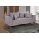 Sofá 4 Lugares Living Linho M-46 Martins Cinza