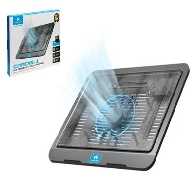 Suporte Notebook Cooler Gamer Led Base Refrigeração Usb Ergonômico Ventoinha Silenciosa Preto