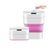 Lixeira Inteligente Automática Dobrável Com Sensor De Movimento Higiênica - Rosa