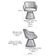 Cadeira De Mesa De Jantar Jade Base Cone Bouclé Terracota - Nexta Casa