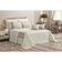 Kit Cobre Leito Turin Casal Queen 14 Peças 180 Fios 100% Poliéster - Marfim