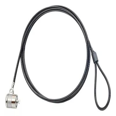 Trava Para Notebook C3tech Cs-30 Com Chave 1,8 Metros Preto