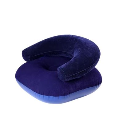 Poltrona Inflável Ultra Lounge Cama Colchão Com Kit Reparo Para Uso Em Jardim, Sala E Piscina