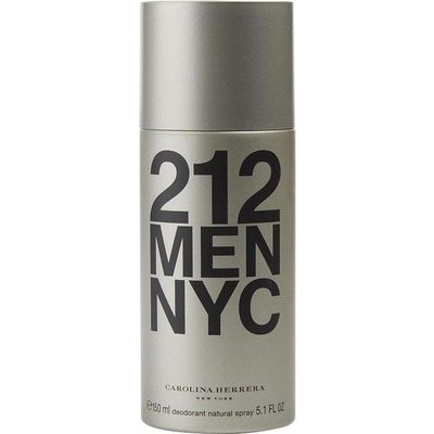 Desodorante Spray 150 Ml 212 Carolina Herrera Masculino