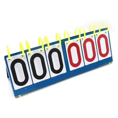 Placar 6 Digitos De Mesa Grande Contador De Pontos Triplo 999 Pontos Marcador Manual