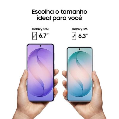 Smartphone Samsung Galaxy S26+ 5G Tela 6.7 Violeta