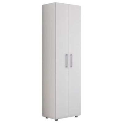 Multiuso 2 Portas 4 Prateleiras Breatriz 190cm Ajl Móveis Preto