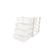 Gaveteiro de Mesa 4 Gavetas Pequeno Organizador BPA Free Branco