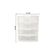 Gaveteiro de Mesa 4 Gavetas Pequeno Organizador BPA Free Branco