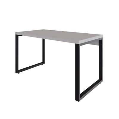 Mesa Operacional 135x70x75cm Yon - Off White-est.preta Off White-est.preta