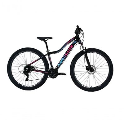 Bicicleta Aro 29 Absolute Hera Feminina Câmbios Shimano 24v Freio Hidráulico K7 Garfo Com Trava Preto 15