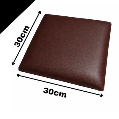 Kit Com 4 Assentos Banco Banqueta Cadeira Quadrado 30cm marrom