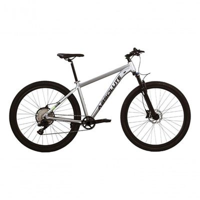 Bicicleta Aro 29 Absolute Nero 5 12v Pedivela Single Freio Hidráulico K7 11-50d Garfo Com trava Cinza 17