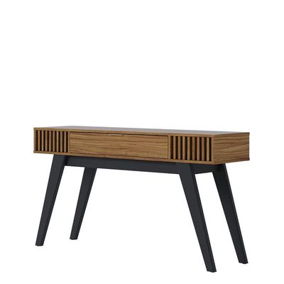 Aparador Riviera 136cm 1 Gaveta Telescópica - Ssx Multicoisas Cor Noce Milano
