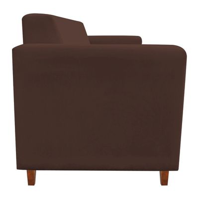 Sofá 3 Lugares Arezzo Suede Marrom