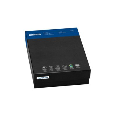 Faqueiro Tramontina Classic em Aço Inox com Facas de Mesa Forjadas Acabamento Brilho 30 Peças