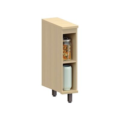 Balcão De Cozinha 100% Mdf 1 Pt 20cm Aura Luciane Móveis Carvalho