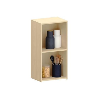 Armário Aéreo 100% Mdf 1 Porta 40cm Aura Luciane Móveis Carvalho/cinza Cristal