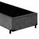 Cama Box Solteiro Suede Mega Cama Cinza 88x188x42cm