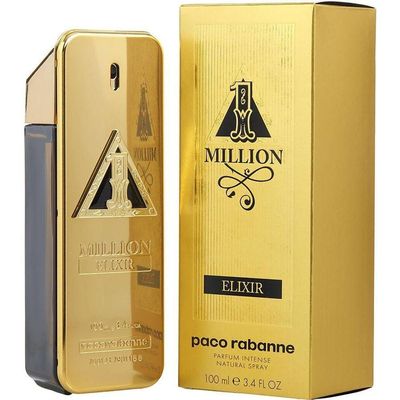 Perfume Masculino Paco Rabanne 1 Million Elixir Parfum Intense Spray 100 Ml