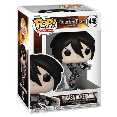Funko Pop Attack On Titan 1446 Mikasa Ackemann