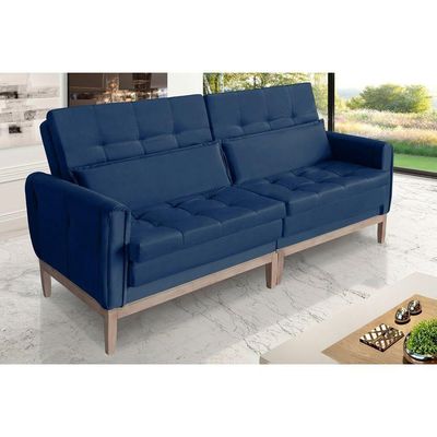 Sofá Cama Rivieira 2,70m-azul