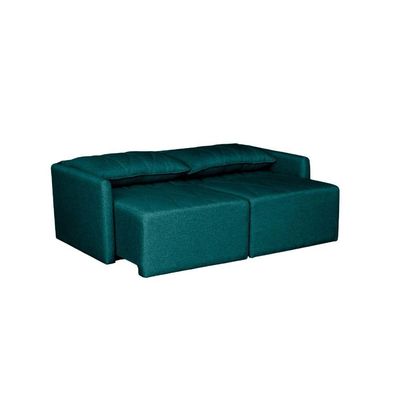 Sofá Cama Dubai Retratil E Reclinavel 3 Lugares Sofatec Verde