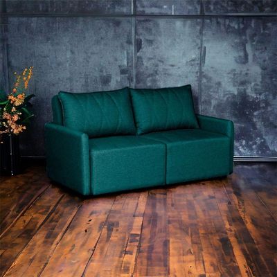 Sofá Cama Dubai Retratil E Reclinavel 3 Lugares Sofatec Verde