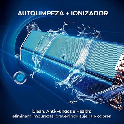 Ar Condicionado Aiwa Split High Wall High Inverter 24.000 Btus Frio AWS-AC-24F 220V