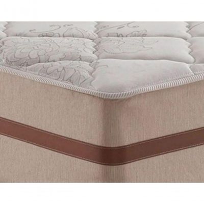 Cama Box Baú Solteiro 88 Suede Cinza Com Colchão Pillow Angel Molas Ensacadas 63x88x188
