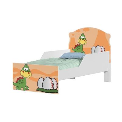 Mini Cama Dinossauro Bebê Com Colchão