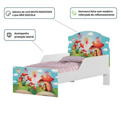 Mini Cama Fadinhas Meninas