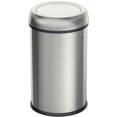Lixeira Tramontina Institucional Inox 65 L Tampa Basculante