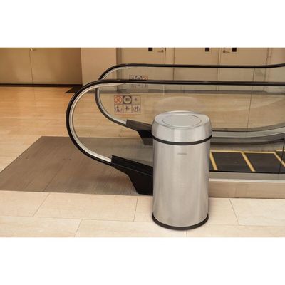 Lixeira Tramontina Institucional Inox 65 L Tampa Basculante