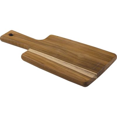 FSC Tábua Retangular Tramontina Kitchen em Madeira Teca com Cabo 30x15 cm