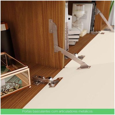 Painel Para Tv Ate 65" Kiara Casa 812 Nature Off White