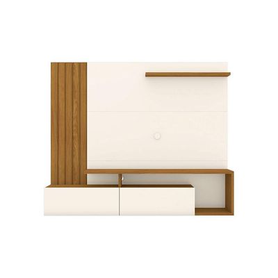 Painel Para Tv Ate 65" Kiara Casa 812 Nature Off White