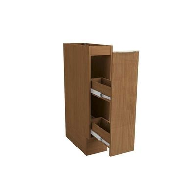 Balcão Cozinha Modulado Vibra T621 Porta Tempero S/tampo 20cm Canela Lacca Kappesberg
