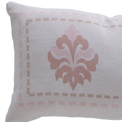Almofada Decorativa Turin Retangular Com Refil 58% Algodão / 42% Poliéster - Mandala Rose