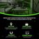 Sofa Retratil Reclinavel 2 Lugares 2,70m Atlantis Veludo Verde Lansofbr