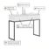 Aparador Buffet Rio 2 Gavetas Para Sala 90 Cm Branco