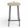 Kit 04 Banquetas Altas Cozinha E área Gourmet Vik Estofada Linho Bege - Desk Design