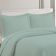 Kit Cobre Leito Colcha Anarruga Nuvem 3 Peças Casal 220x240cm Verde Sonhare