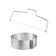 Cortador de Bolo Camadas e Nivelador Fio Duplo Aço Inox