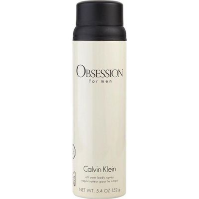 Água De Cheiro Masculina Calvin Klein Obsession Spray Corporal 152 Ml